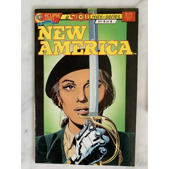 1987 NEW AMERICA #1 2 3 4, ECLIPSE COMICS - Picture 4 of 8